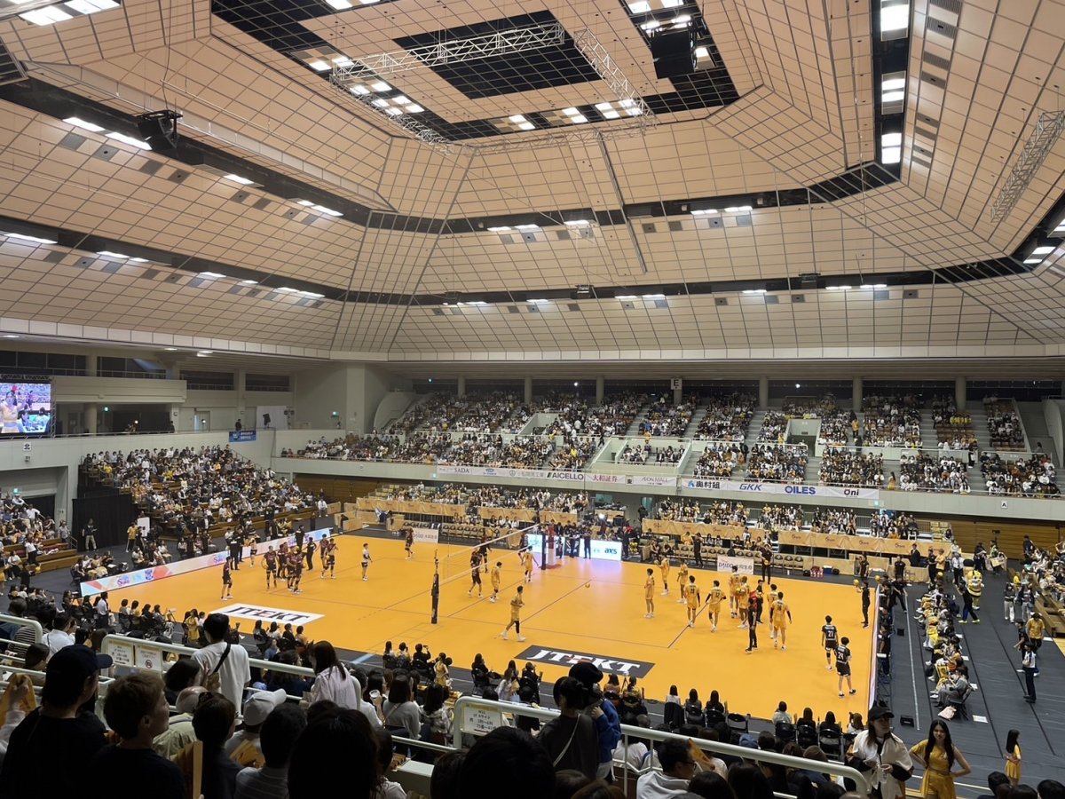 ジェイテクトSTINGS愛知のホームゲームを取材しました！（岡崎探検隊