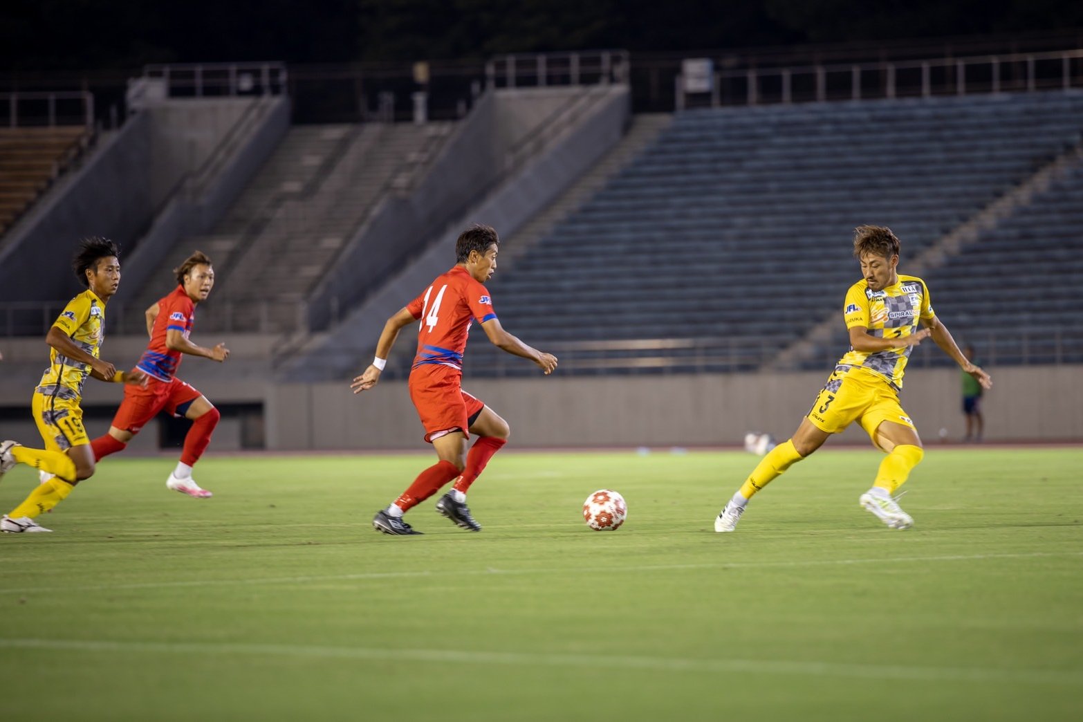 FCマルヤス岡崎が天皇杯１回戦を突破しました！！