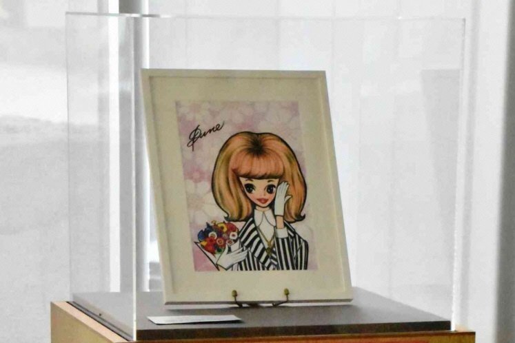 岡崎市役所で内藤ルネの復刻原画「こんにちは！マドモアゼル」を展示中！