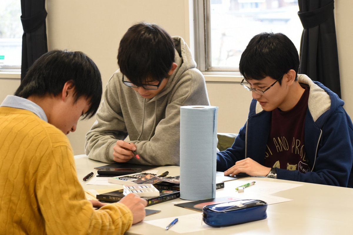 ラフチェックの様子