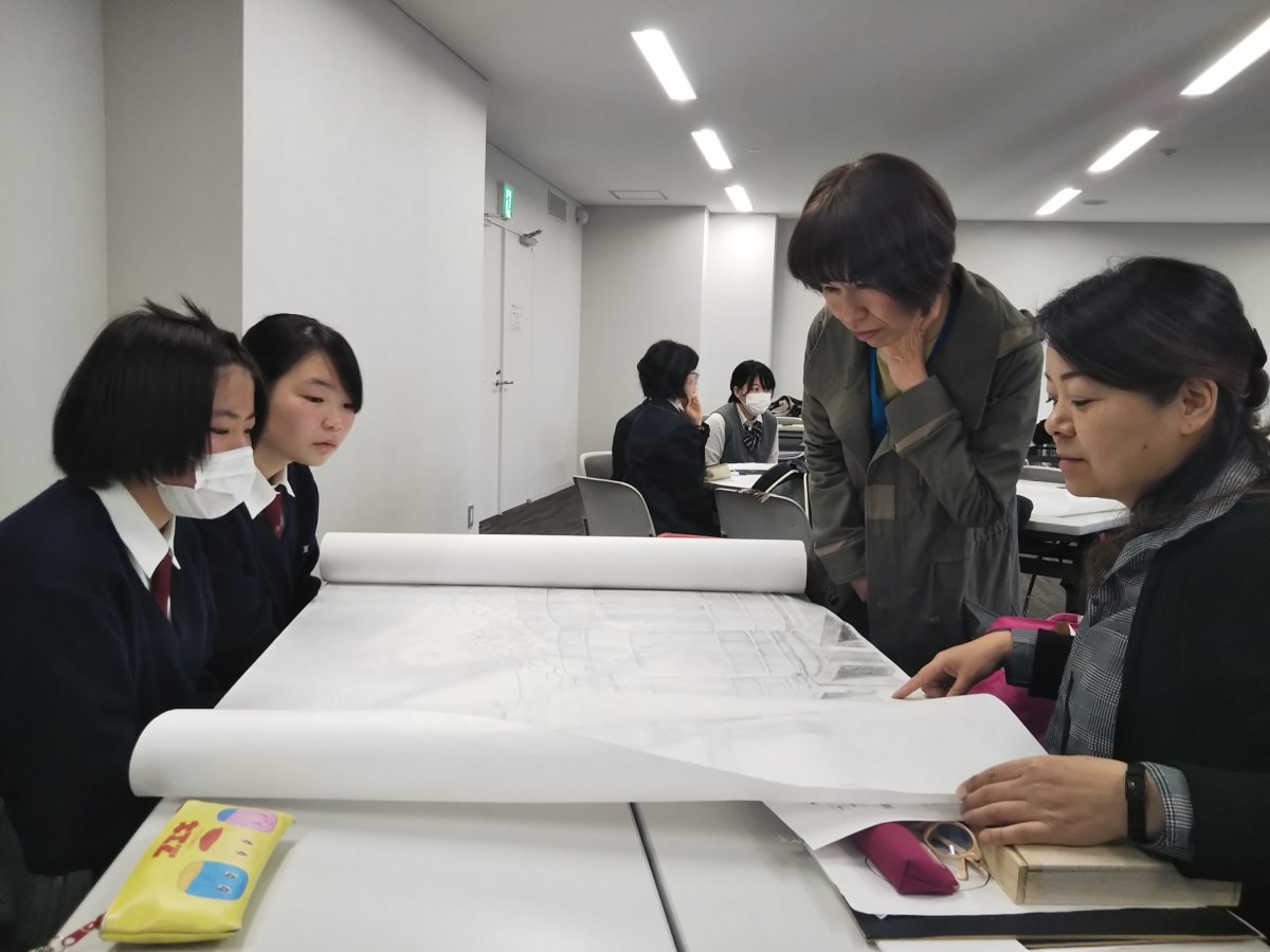 ラフチェックの様子
