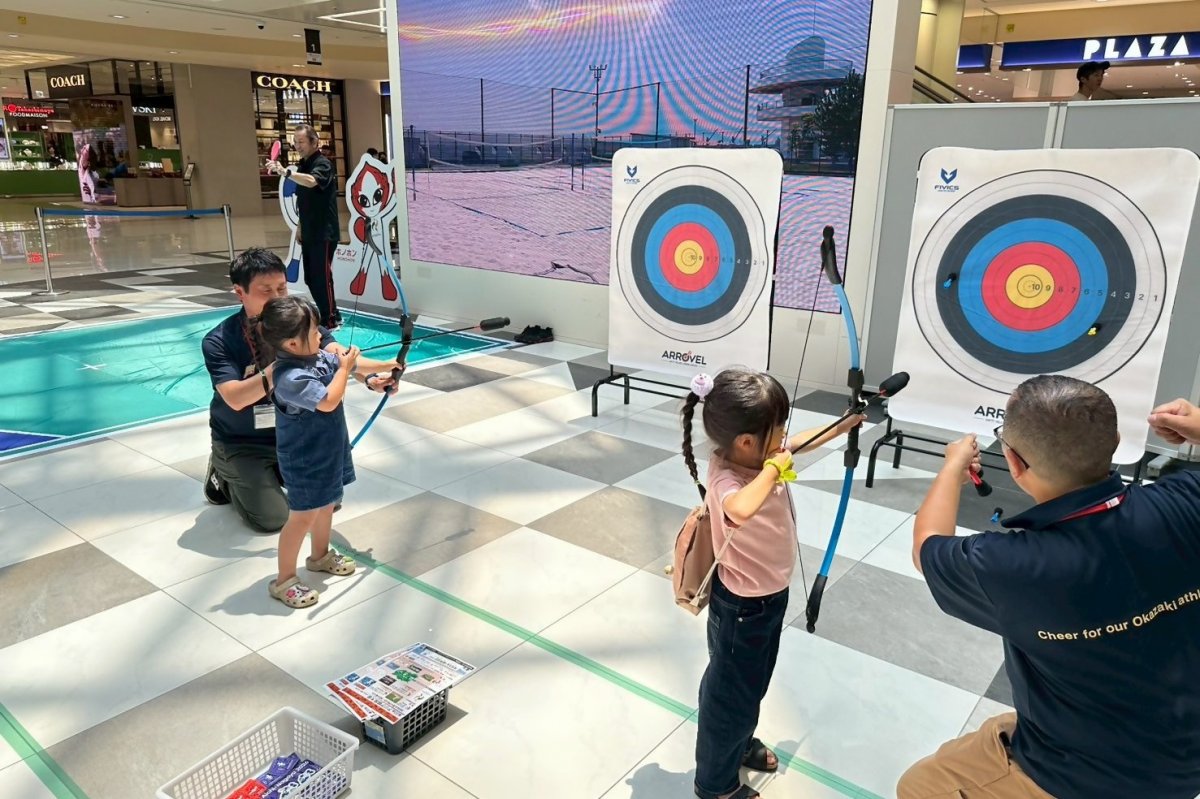 「愛知・名古屋2026　競技体験イベント」がイオンモール岡崎で行われました！