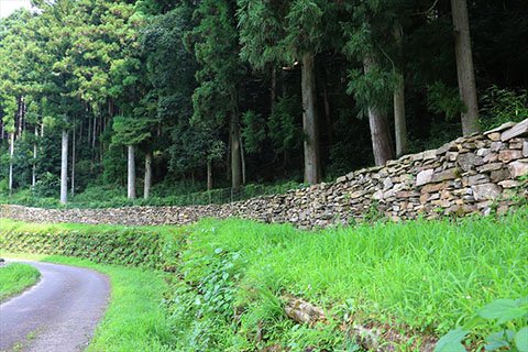 石垣の巨大さに目を奪われますが、その大きさは人命を守る先人の思いを表しているかのようです。現在の価値に換算して数十億円もの事業費がかかったと推測されています