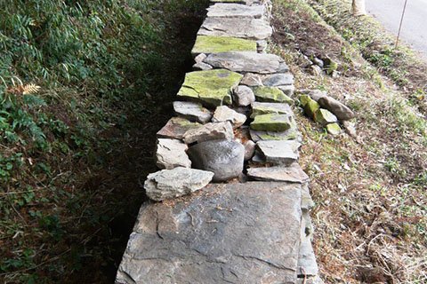 北は岩手県、南は沖縄県まで造られているという猪垣の中でも特に立派といわれています