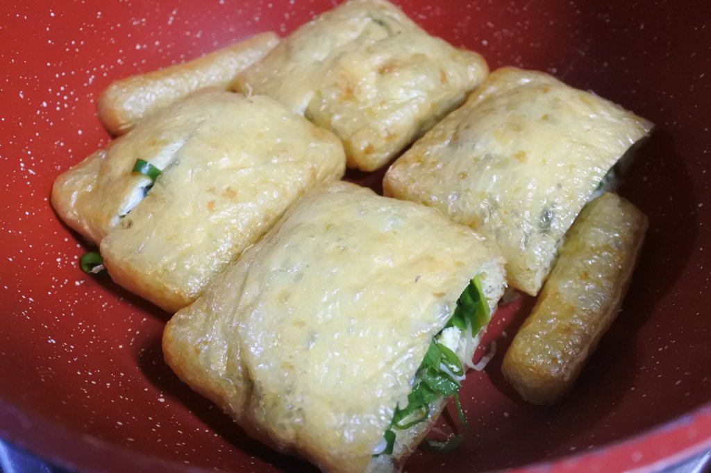  ３、フライパンで油は引かずに焼く