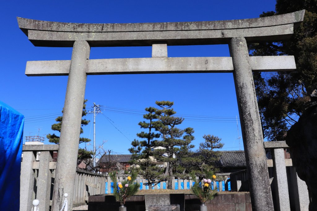 御廟所（ごびょうしょ）の鳥居