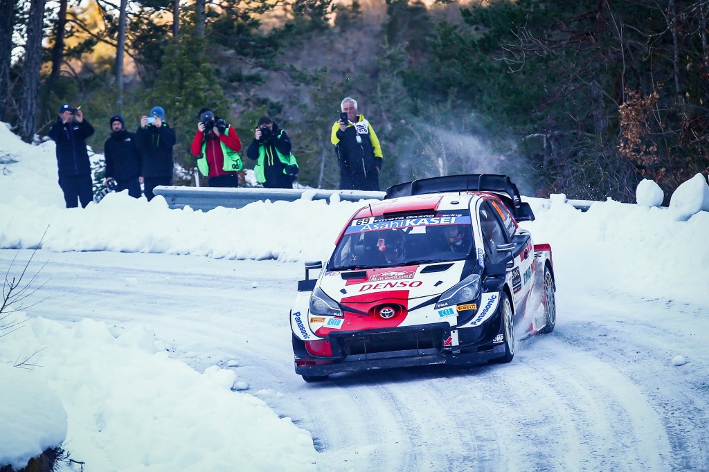 WRC開幕戦ラリー・モンテカルロではヤリスWRCが総合1位、2位、4位と大活躍