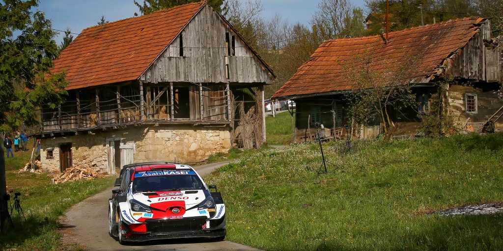 WRCクロアチアではヤリスWRC]が1-2フィニッシュで、トヨタはマニュファクチャラーでトップ、ドライバー・ランキングでもセバスチャン・オジエ選手が首位に位置しています。