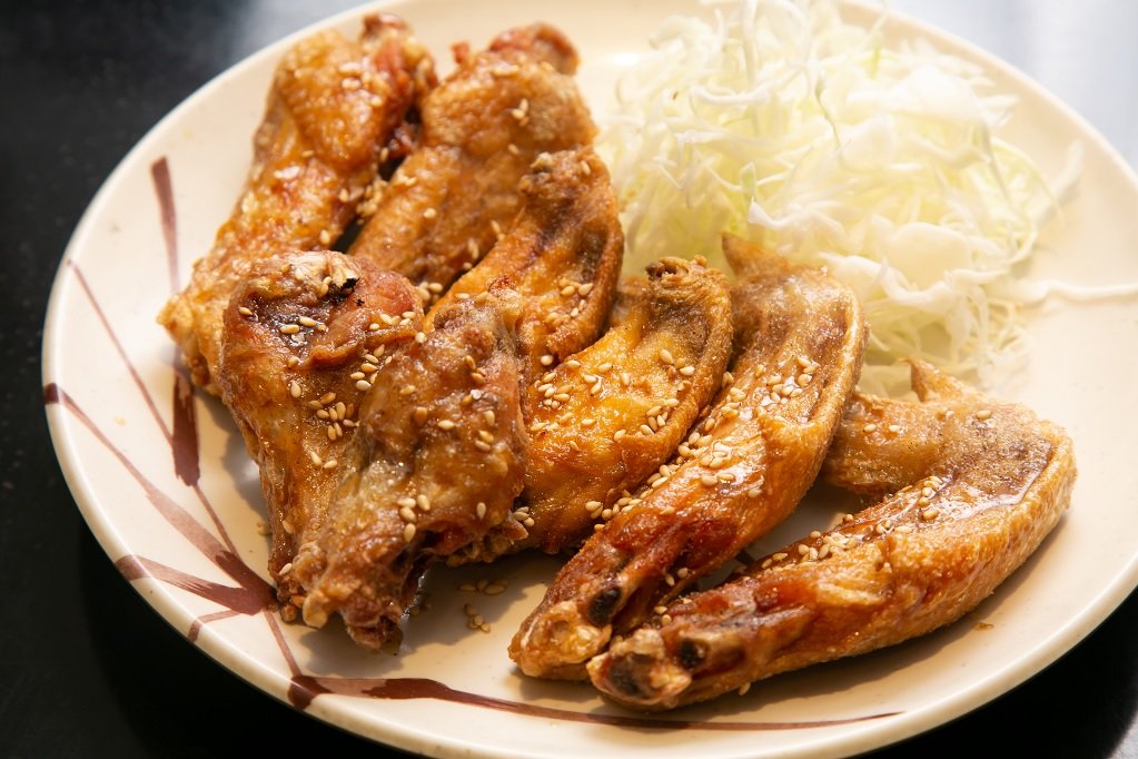 風来坊東岡崎駅前店　手羽先・手羽元の食べ比べセット