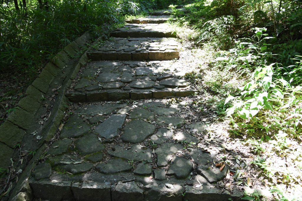 石畳の階段