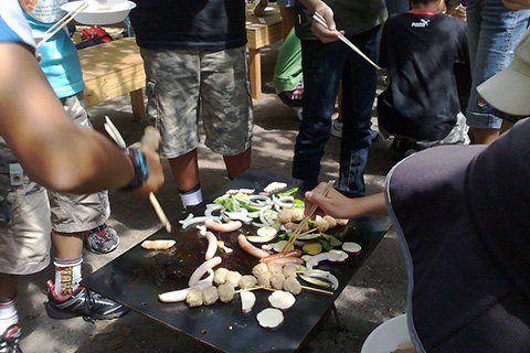 完全予約制のバーベキューも大好評