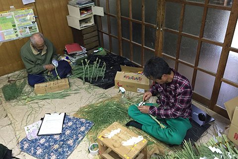 蜂須賀さん宅の作業場